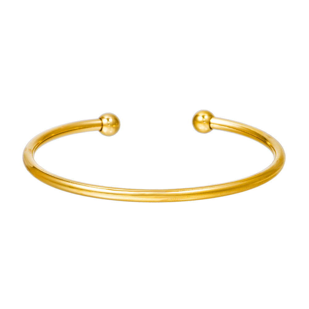 Wholesale 18K gold c-shaped open Watch accessories Bracelet